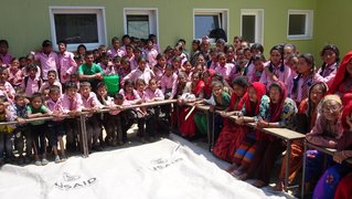 Ecole au Népal
